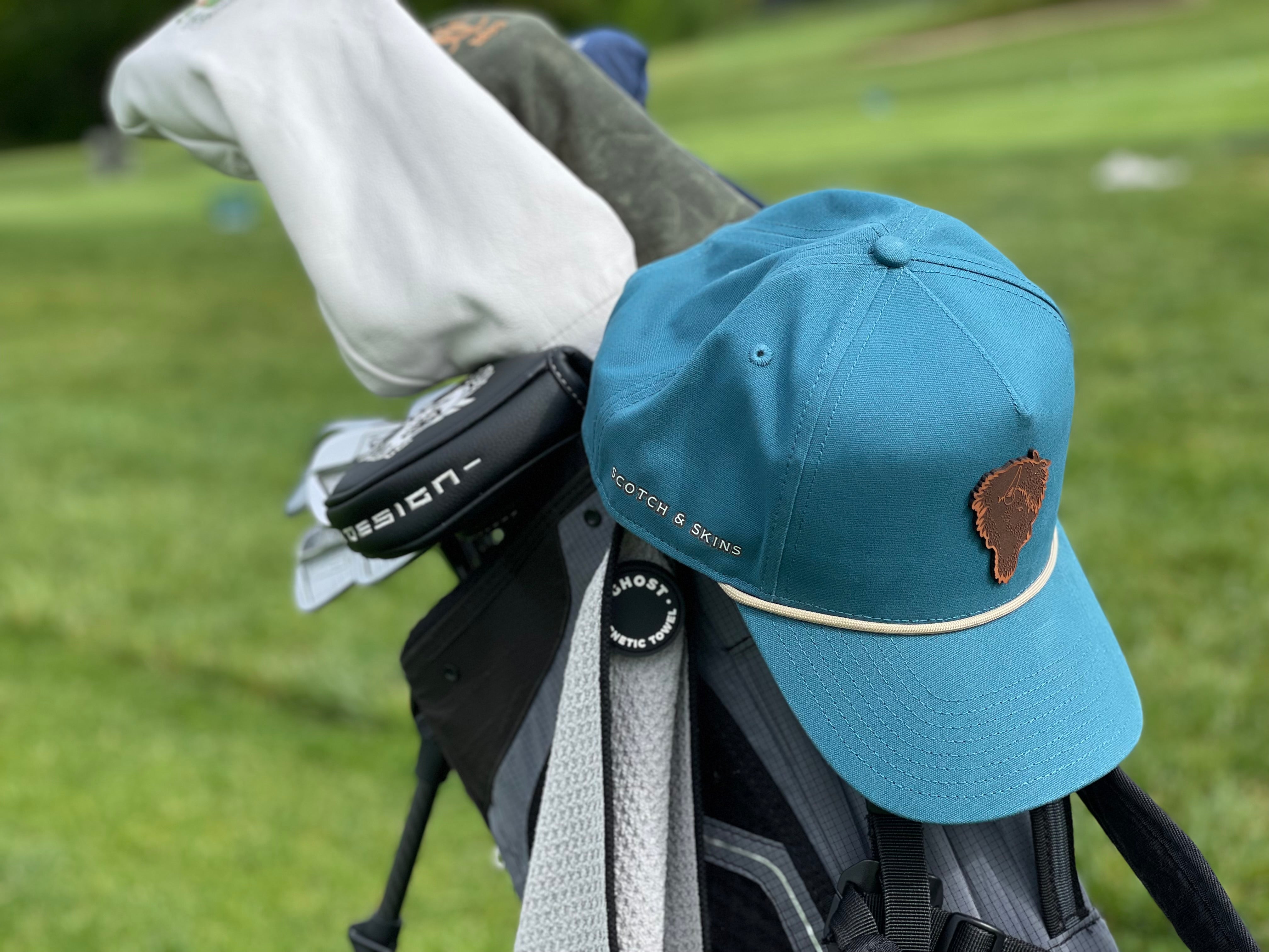 Burnt Blue Heritage Rope Hat